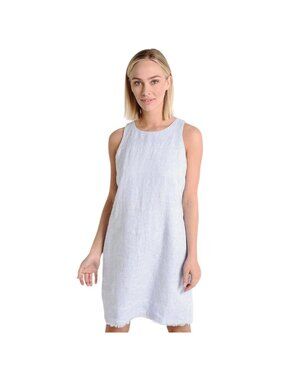 Tommy Bahama Women's Crystaline Waters Shift Dress, Linen Blend Size M